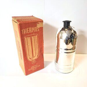 Vintage Thermos Stronglas Filler #709F With Original Box, Like New
